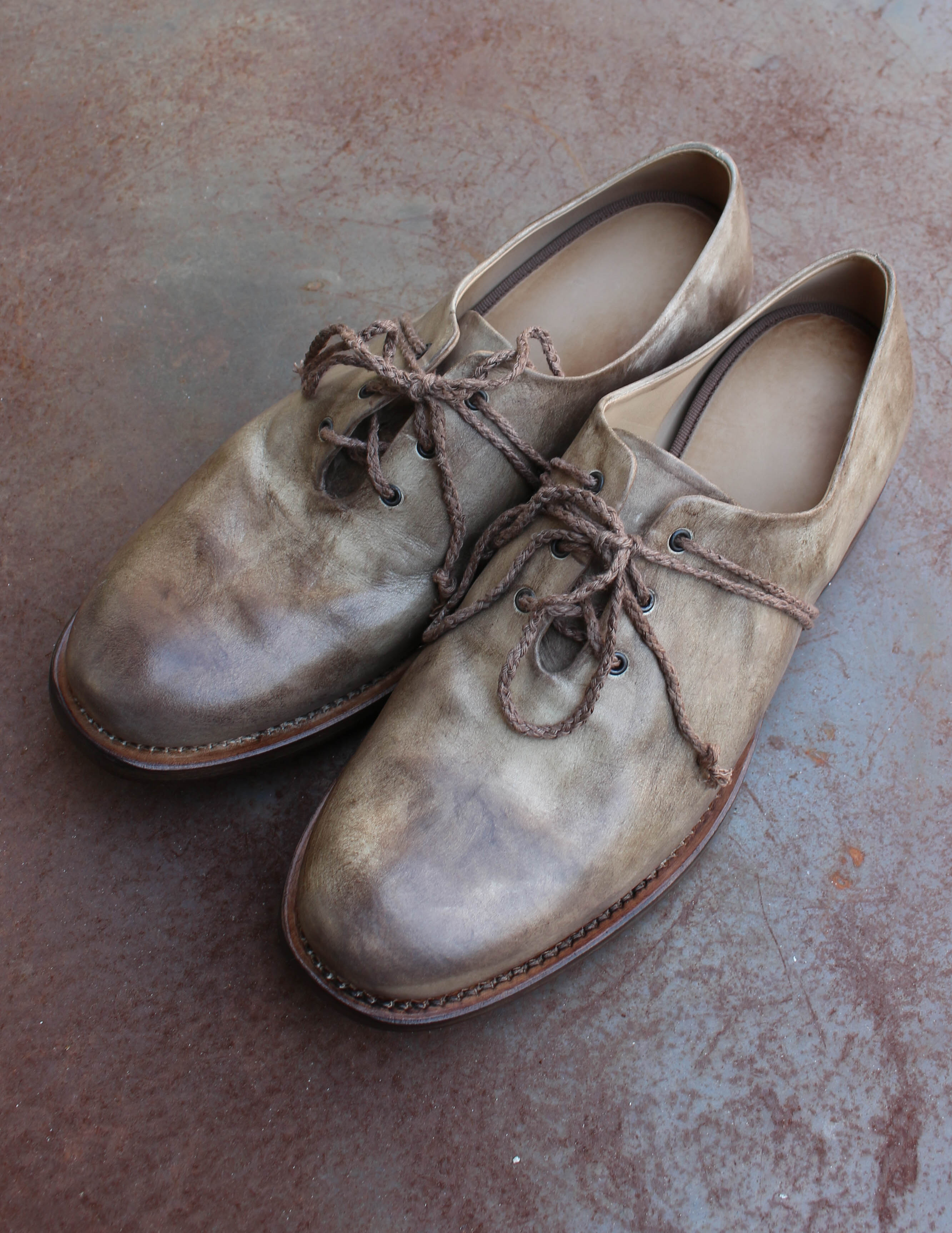 One Piece Derby_Molted Brown shoes