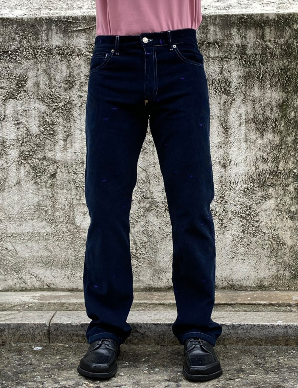 BOOT CUT JEANS_NAVY