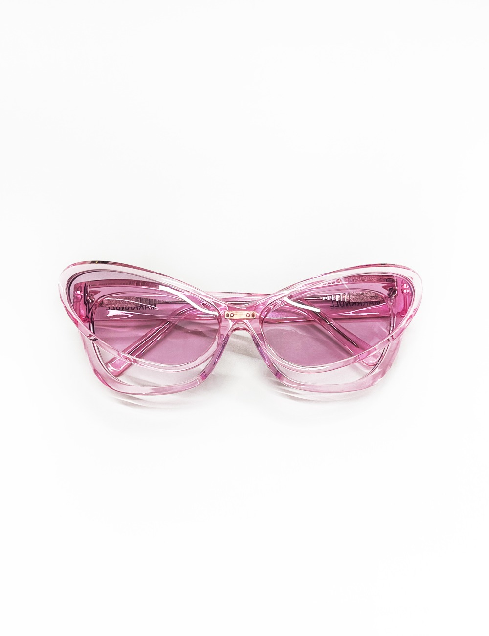 PINK DOUBLE LAYER SUNGLASSES_PINK