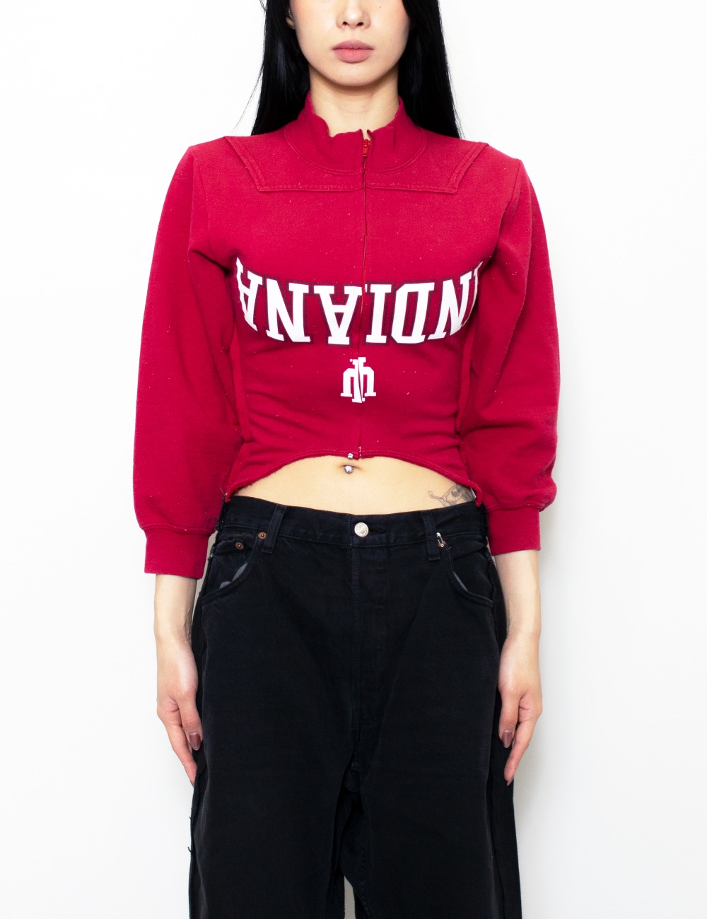 UPSUDE DOWN ZIP UP_RED